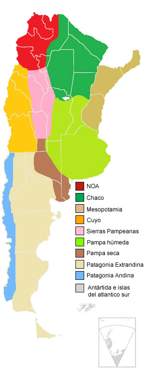 Regiones Geográficas de Argentina