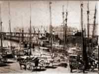 Puerto de La Boca afines del siglo XIX