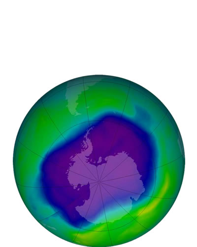 NASA y NOAA monitorean el agujero de Ozono