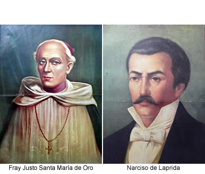 Fray Justo Santa María de Oro y Francisco Laprida
