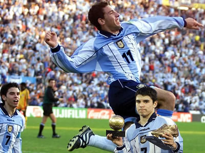 Argentina campeón de la Copa Mundial de Fútbol Juvenil de 2001