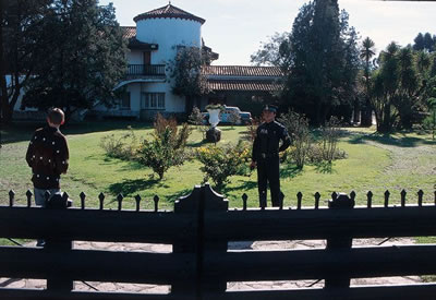 Quinta donde fue detenido Menem