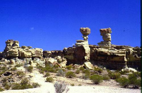 Parque Provincial Ischigualasto  o Valle de la Luna