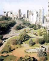 Vista de la ciudad desde el mirador del Monumento a la Bandera