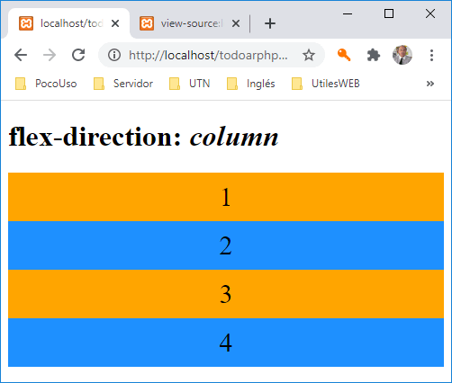 flex-direction: column