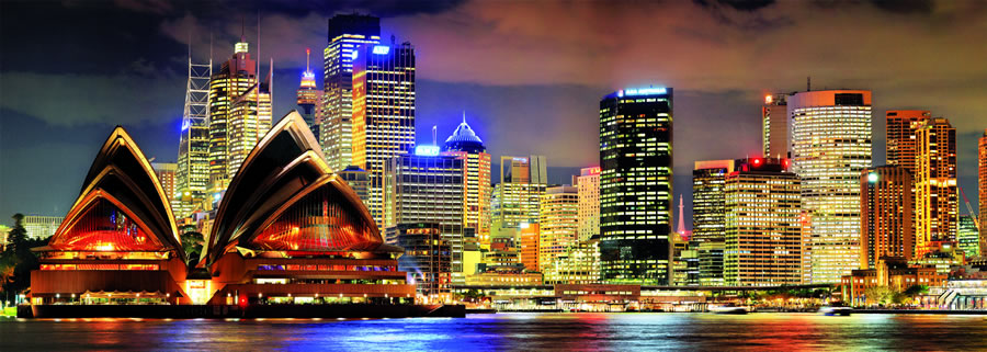 Sidney es una ciudad marítima de Australia.