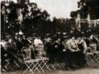 Espectáculo en los Bosques de Palermo en 1905