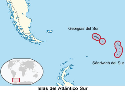 Disputa diplomática de las islas del Atlántico sur