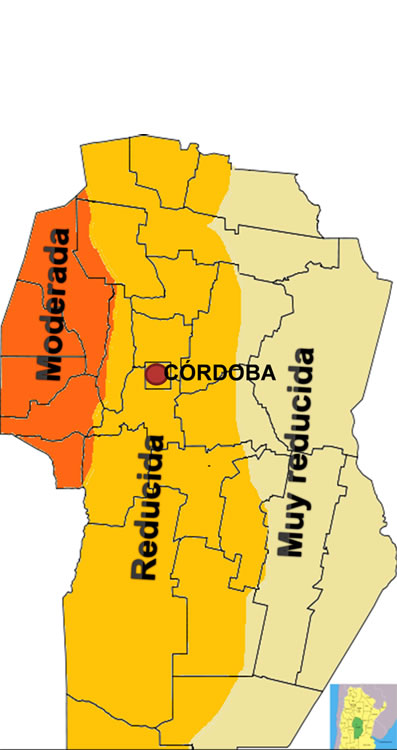 Sismicidad en la Provincia de Córdoba