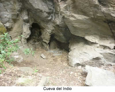Cueva del Indo . turismo en san luis