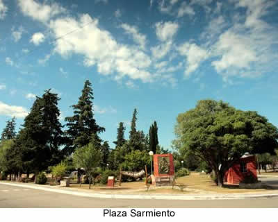Plaza Sarmiento - turismo en San Luis