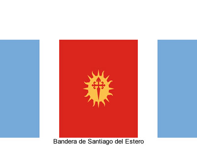 Bandera de Santiago del Estero