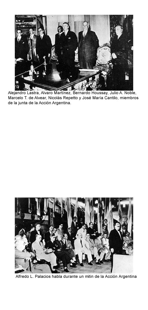 Historia Argentina La decada infame Ramon Castillo Acción Argentina