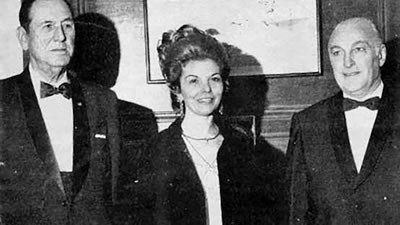 Juan Domingo Perón , María Estela Martinez y José Lopez Rega