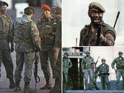 Levantamientos carapintadas en 1987 y 1988