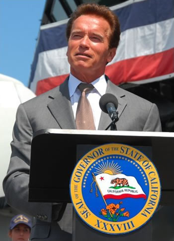 Arnold Schwarzenegger gobernador de California