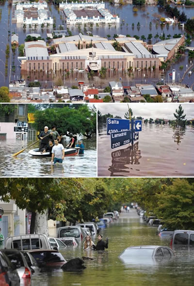 Inundaciones en Santa Fe