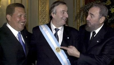 Líderes extranjeros en la asunción de Néstor Kirchner