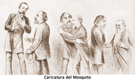 Caricatura del mosquito