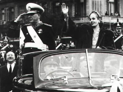 Segunda asunción presidencial del General Perón